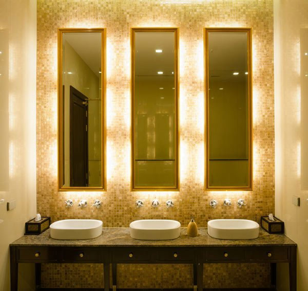 Multiple Modern Bathroom Mirror