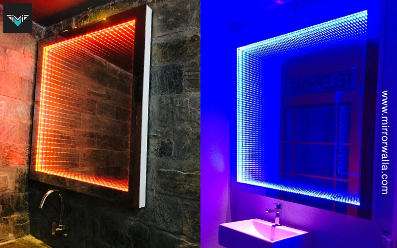 What Is An Infinity Mirror And How Can I Use One In My Home? - Mirrorwalla