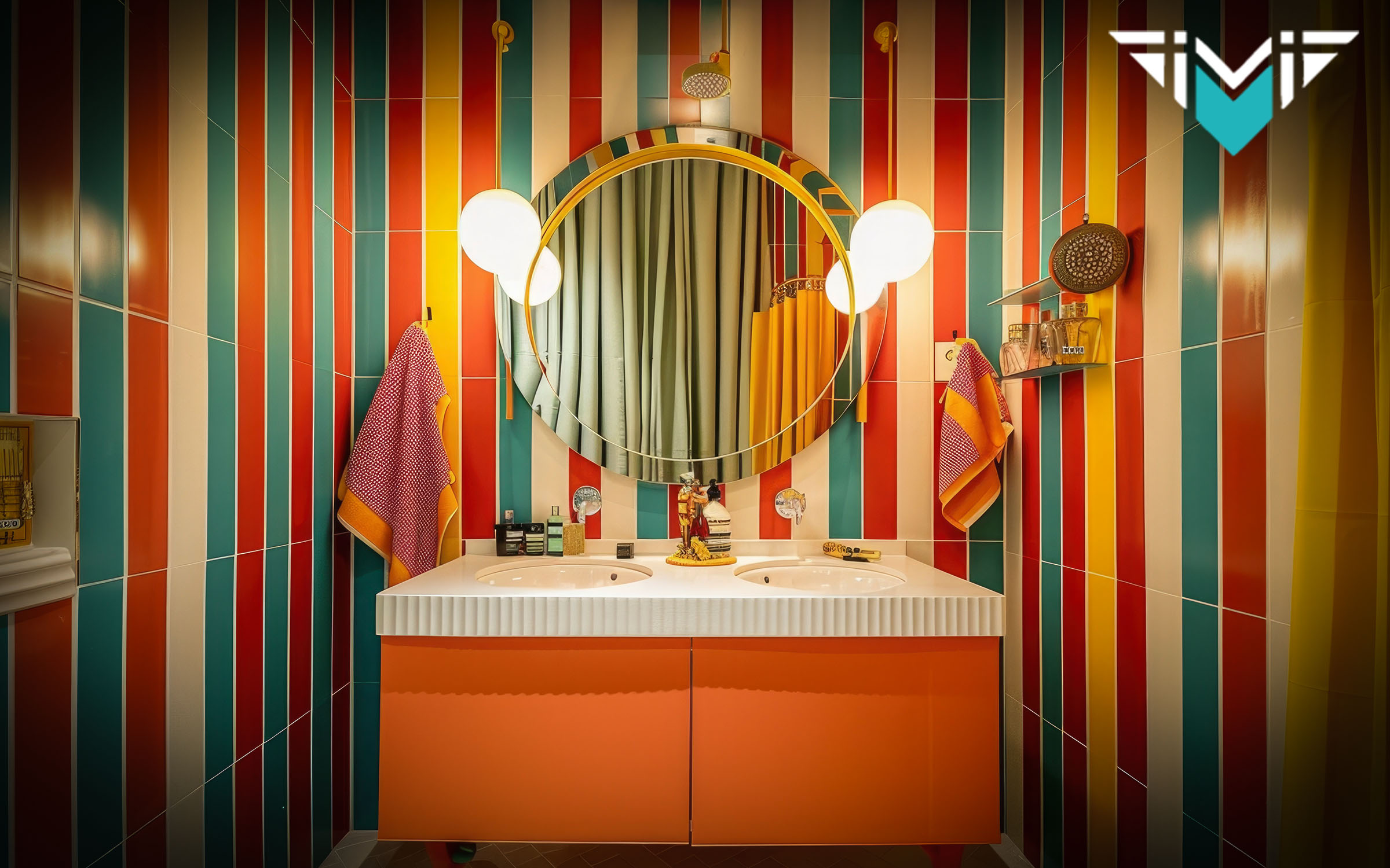 Colourful Decorative Wall Mirrors