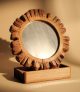 Small Wooden Mirrors