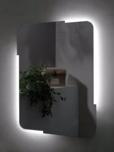 Curvy Backlit LED Mirror