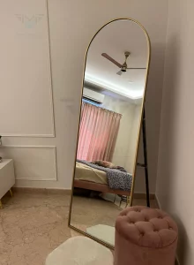 Zito Black & Gold Premium Standing Mirror
