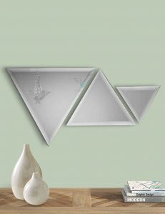 triple triangle mirror